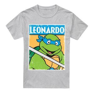 Teenage Mutant Ninja Turtles Mens Leonardo T-Shirt / Sport Heather